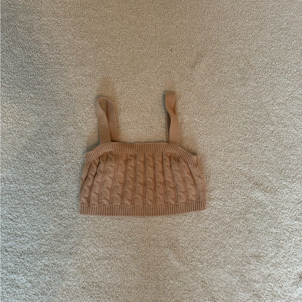 Revolve knitted crop top